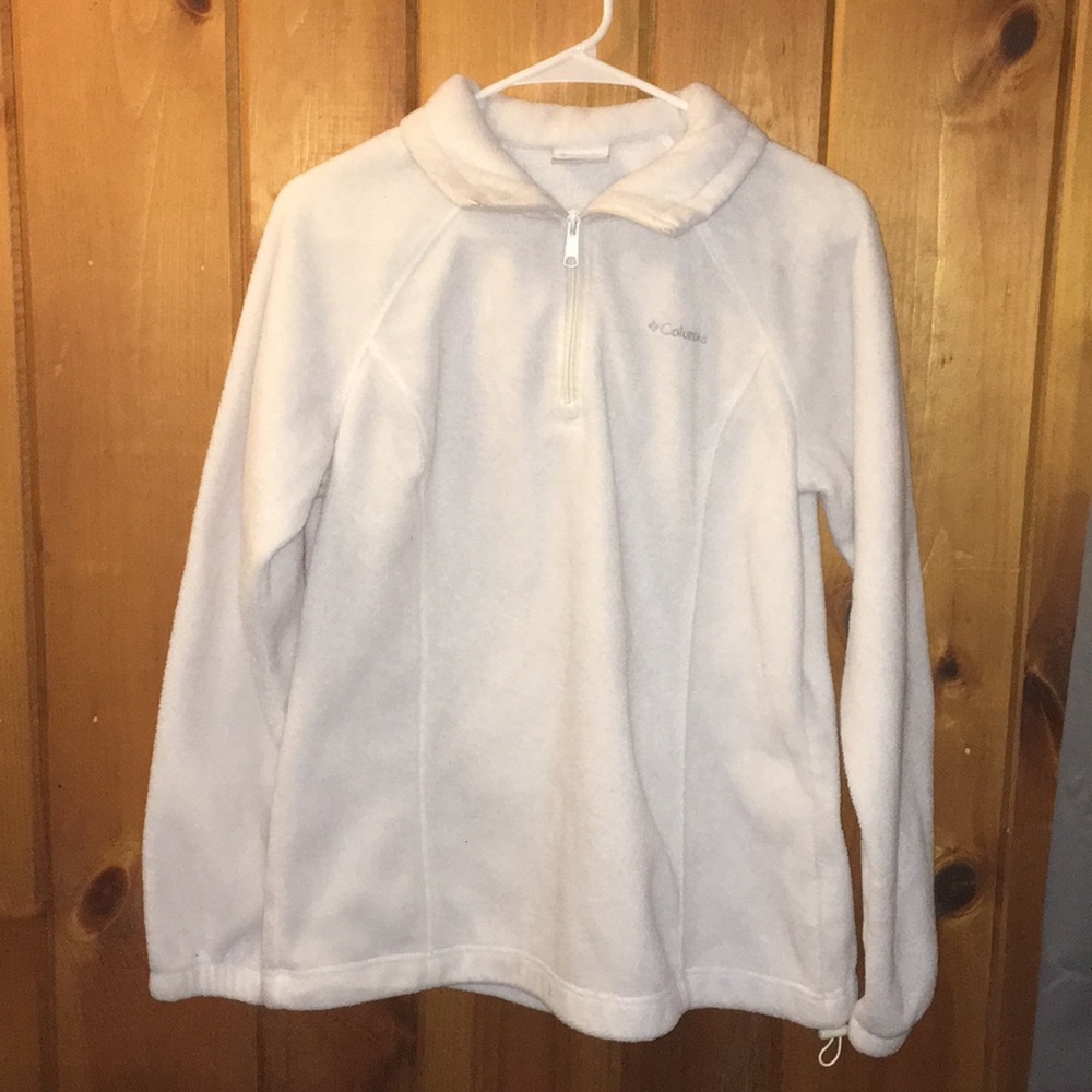 White Columbia pullover